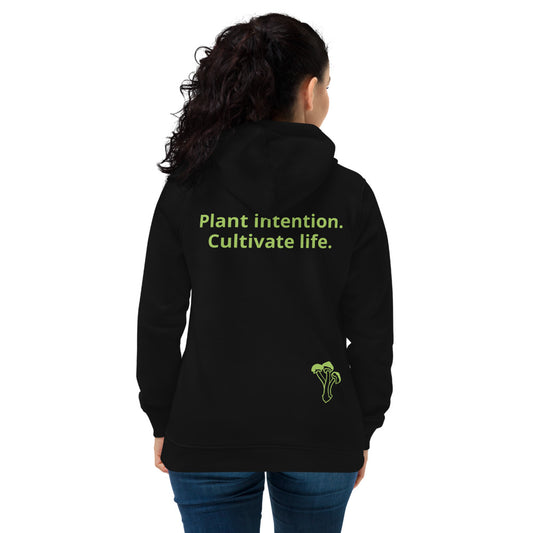 Women's eco fitted hoodie